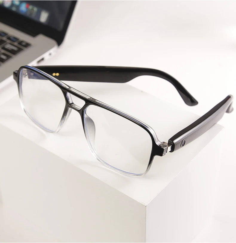 SENBONO  GS10 Smart Glasses Wireless BT 5.0 Sunglasses Outdoor Smart Sport Hands-Free Call Music Headphone Anti-Blue Eyeglasses-0