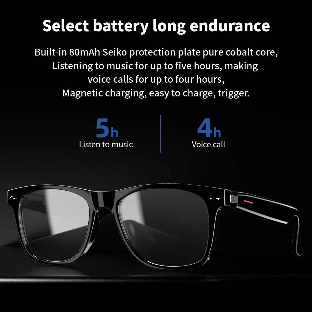 SENBONO Smart Glasses E13 Wireless BT 5.0 Sunglasses Outdoor Smart Sport Hands-Free Call Music Headphone Anti-Blue Eyeglasses-3