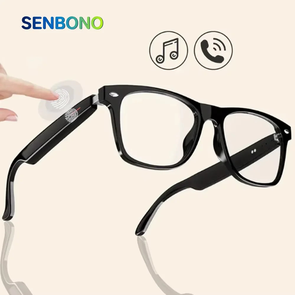 SENBONO Smart Glasses E13 Wireless BT 5.0 Sunglasses Outdoor Smart Sport Hands-Free Call Music Headphone Anti-Blue Eyeglasses-7