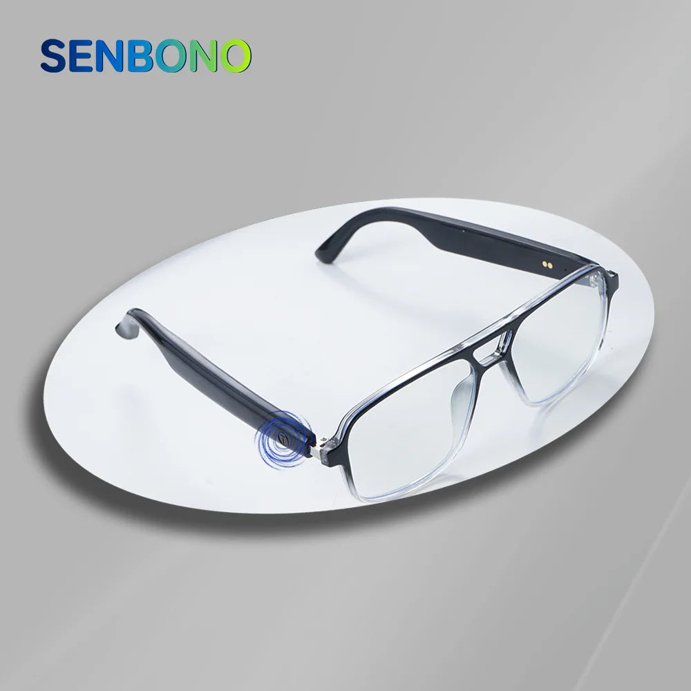 SENBONO  GS10 Smart Glasses Wireless BT 5.0 Sunglasses Outdoor Smart Sport Hands-Free Call Music Headphone Anti-Blue Eyeglasses-7
