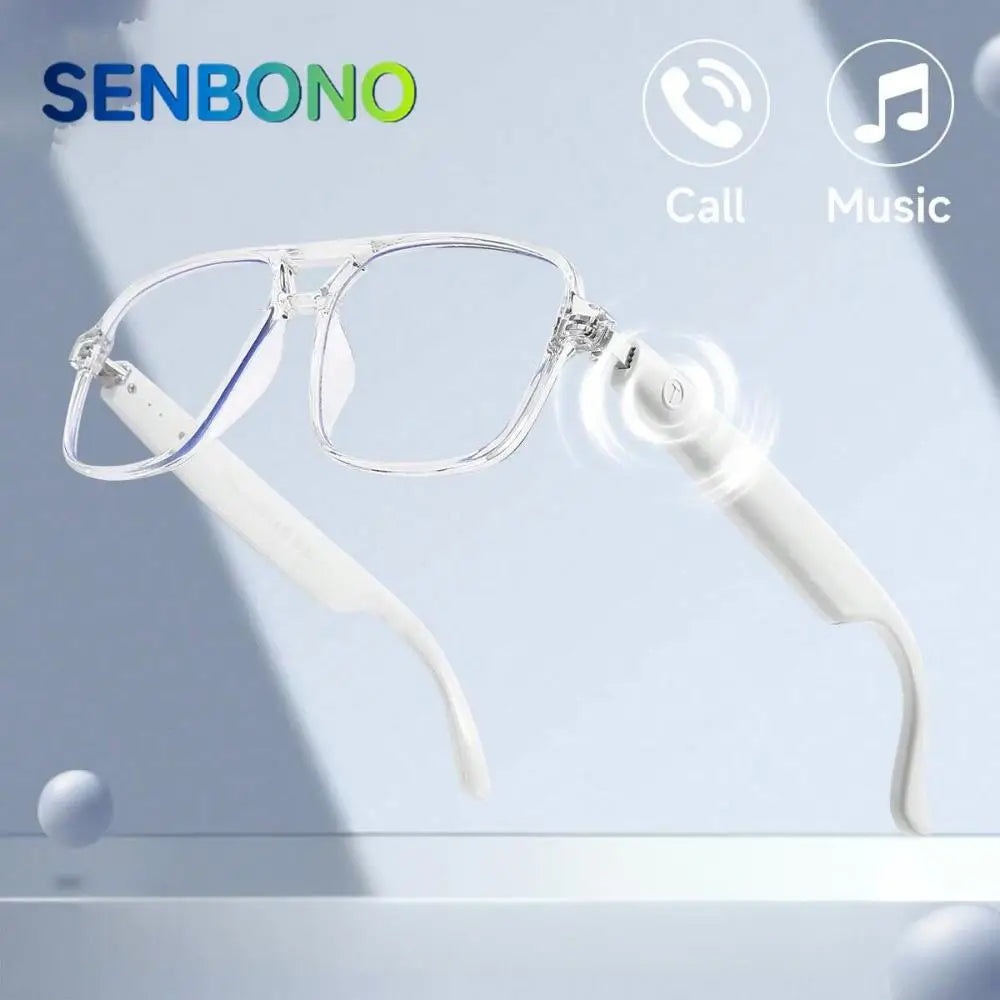 SENBONO  GS10 Smart Glasses Wireless BT 5.0 Sunglasses Outdoor Smart Sport Hands-Free Call Music Headphone Anti-Blue Eyeglasses-6