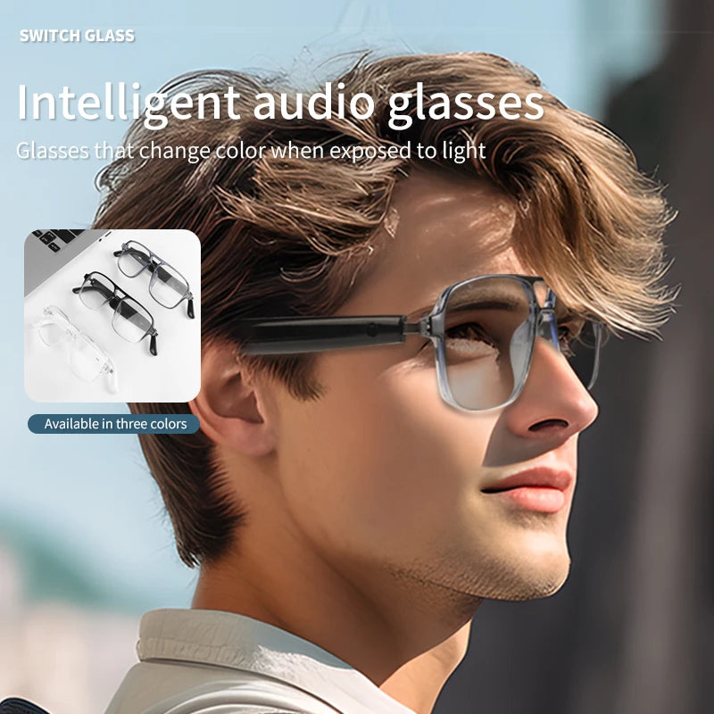 SENBONO  GS10 Smart Glasses Wireless BT 5.0 Sunglasses Outdoor Smart Sport Hands-Free Call Music Headphone Anti-Blue Eyeglasses-5